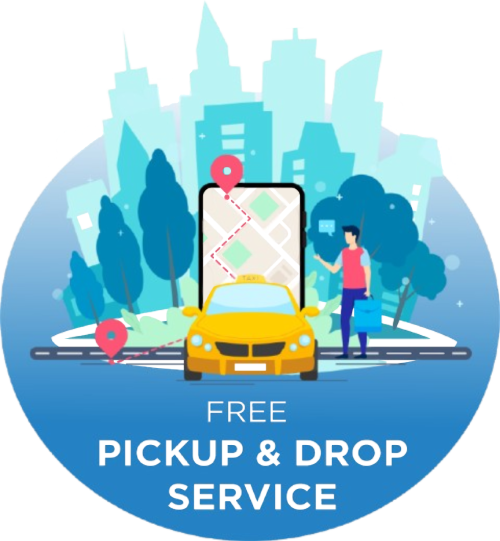 Free Pickup and Drop service for SALARPURIA INSPIRE site visit